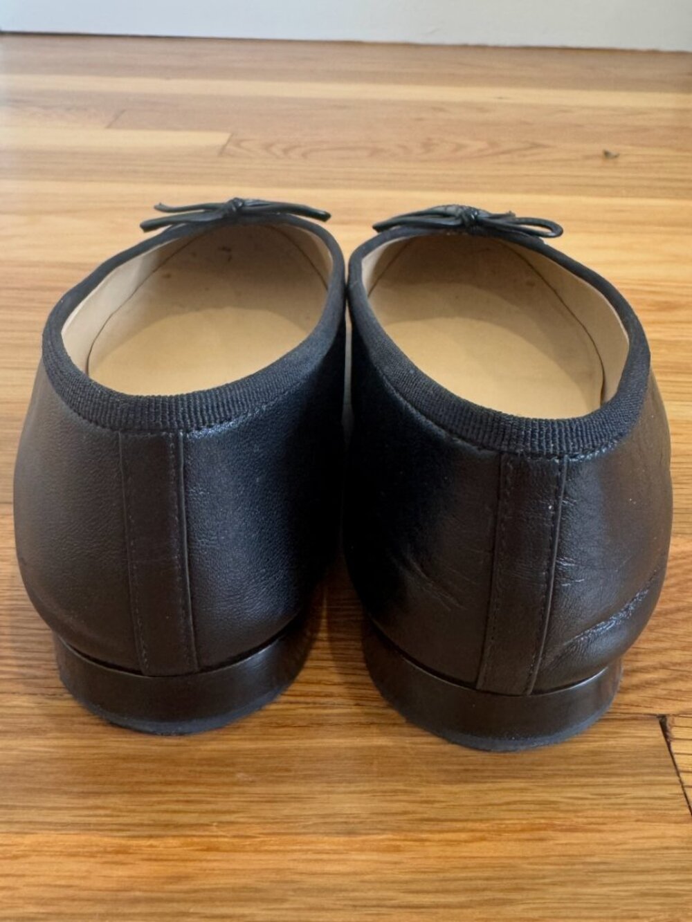 CHANEL Black Ballet Flats - Size 36 - Picture 9 of 10